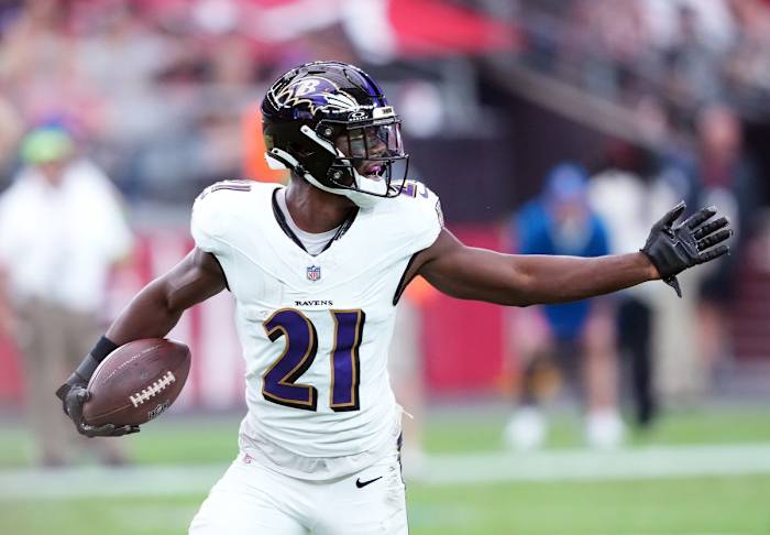 Brandon Stephens collected the first and second interceptions of his NFL career this season.